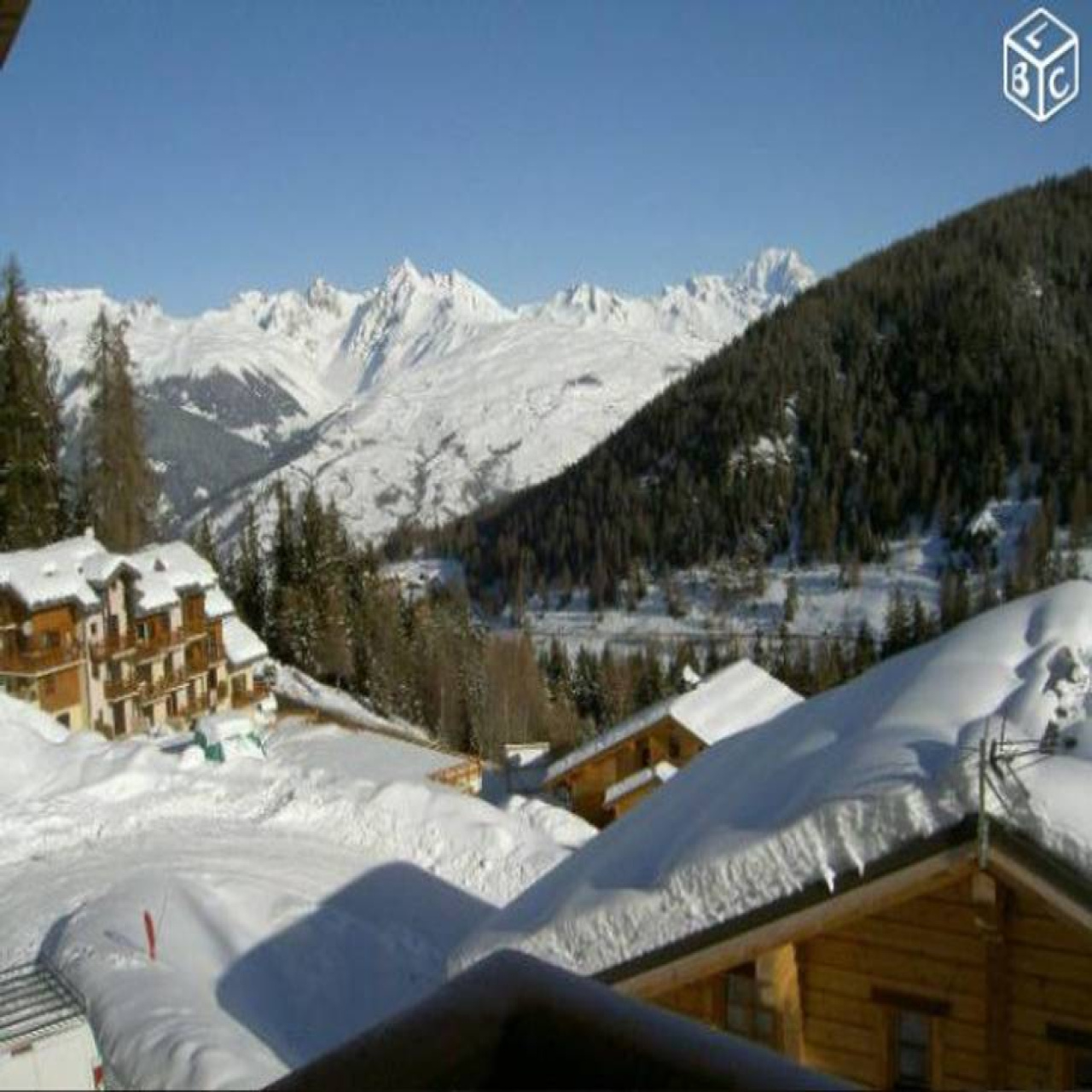 vente Chalet la plagne, 1800 savoie, crête côte village Sea Sun Ski